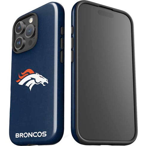 NFL Denver Broncos - Distressed iPhone 16 Pro Impact Case